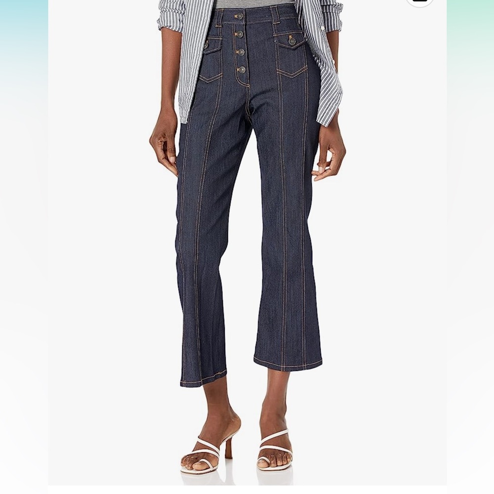 Cinq a Sept Clifton Cropped Denim Pant
